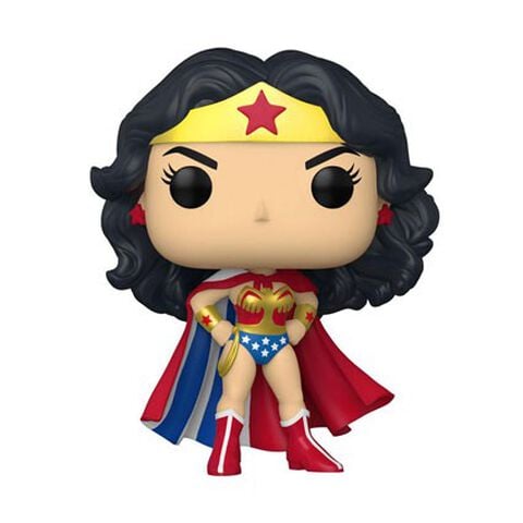 Figurine Funko Pop! N°433 - Wonder Woman 80 Th - Wonder Woman Classique Avec Cap